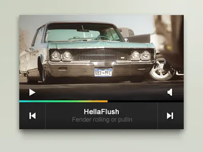 Hellaflush Player os player ui