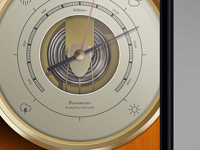 Barometer barometer climacons iphone weather