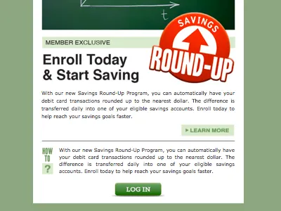 Savings Email email html layout