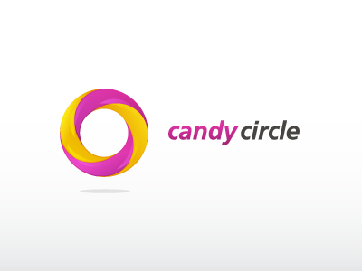 candy circle abstract brand buy logo candy circle color colorful logo logo for sale pink sugar sweet web 2.0 yelloe