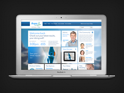 the hub interface ui ux web