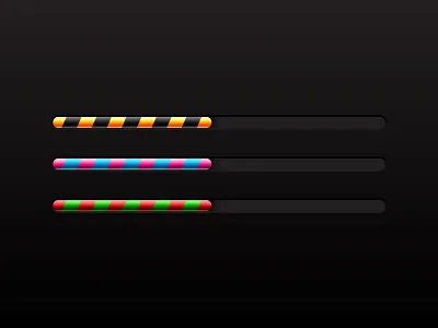 Loading Bar bar colors design illustrator load loading progress vector