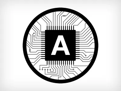 Logo aaron board circuit circuitry corsi ic pcb printed traces