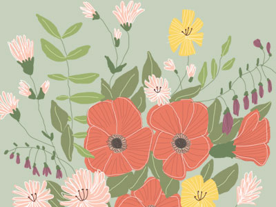 Flowers flowers illustration