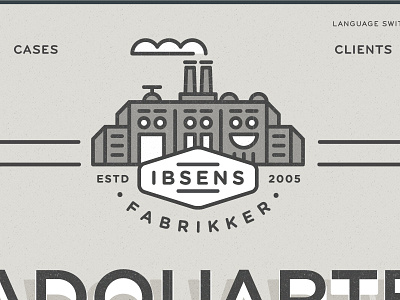 Ibsens Identity Website factory identity logo mascots