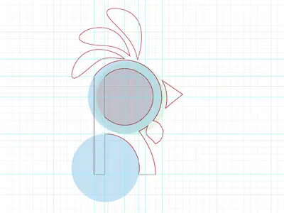 Rairdon Farms Logo Project bird chicken eggs farms poultry rooster