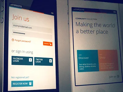 Mobile Layout iphone mobile windows 8