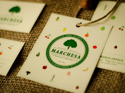 La Marchesa Identity Dribble brand identity fruits and vegetable giuseppina grieco la marchesa logo design packaging