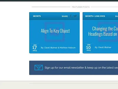 Super "Secret" New Work indesign secret ui ui design ux web design web interface wordpress
