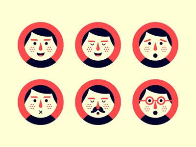 Avatars. illustration