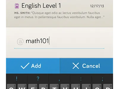 Android Adding Classes add android color icon interface list mobile ui