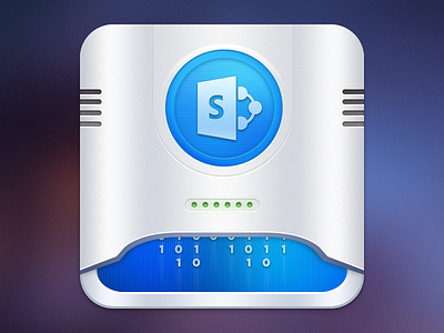Sharepoint icon v2 app colorful device icon ios iphone metal mobile sharepoint