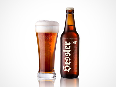 Sessler 20° beer bottle brown clean drunk package strong