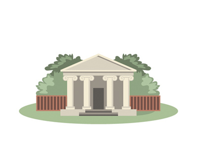 Museum Icon icon illustration museum zoo