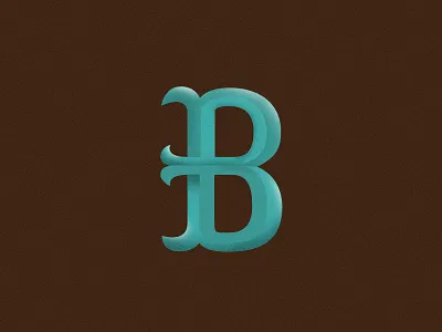 B is for Bicycle b custom illustration lettering typography