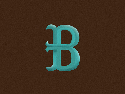 B is for Bicycle b custom illustration lettering typography