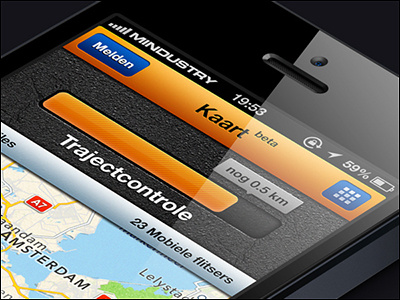 Flitsmeister (iOS) App Redesign app flitsmeister ios redesign