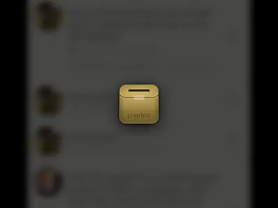 Prayrbox Icon box cardboard icon ios iphone mobile prayer prayrbox social