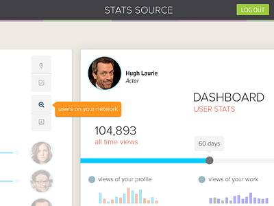 Stats dashboard design form menu statistics stats ui user web widget