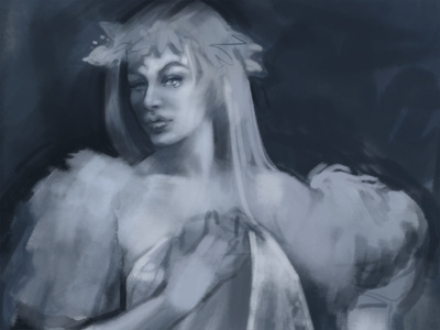 Ice Queen (step two) ice queen