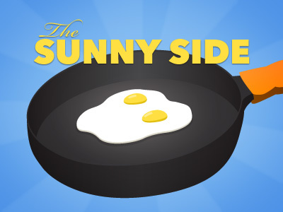 The Sunny Side illustration illustrator vector