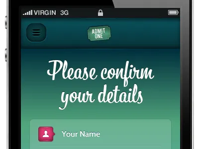 Ticketing v2 app design details iphone pretty ticket ui ux
