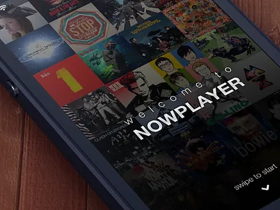Welcome to NowPlayer app ios iphone misecia music nowplayer ui ux