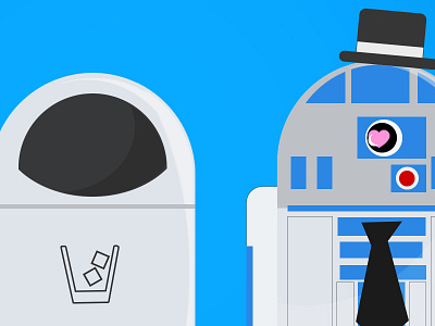 Unrequited Love love r2d2 robot