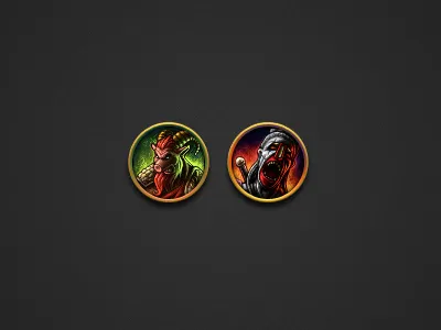 bad guys art game icon necro quest satyr
