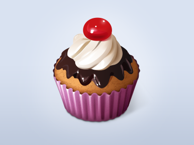 Cake cake cupcake icon illustrator sweets vector