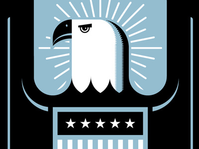 'Merica america eagle illustration pride usa