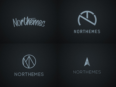 Northeme logo progress logo sketch vector wip