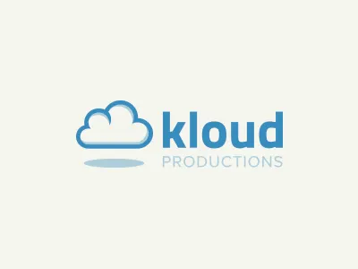 Kloud Productions Logo v2 blue brand identity branding clean cloud corporate corporate design corporate identity custom custom logo custom logo design design designer freelance designer freelancer graphic design identity logo logo design logo designer logotype minimal print design professional professional logo shadow simple stationary