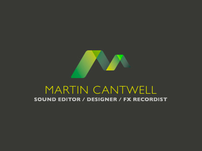 Identity for Sound editor / designer branding identity logo