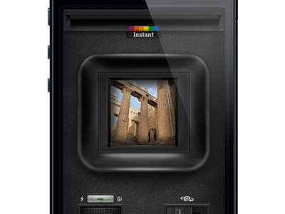 Instant Polaroid camera instagram instant ios iphone lens photo polaroid