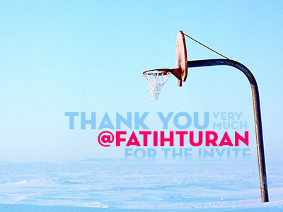 Thank you, @fatihturan fatih turan invitation invite thank you thanks