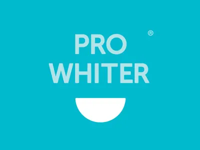 Prowhiter – toothpaste brand branding identity logo