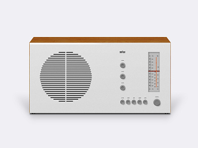 BRAUN RT20 Tube radio