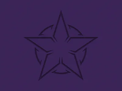 Star circle logo star