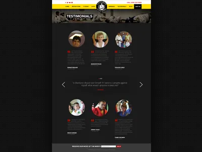 Jui Jitsu Testimonials arts martial website