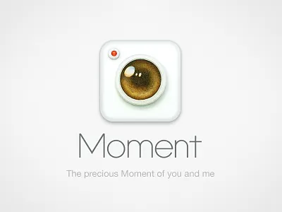Moment Camera app camera icon ios plastic