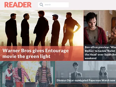 Reader Redux iPad App app google ios ipad reader ui