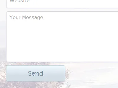 Contact Form blue button form gradient grey white