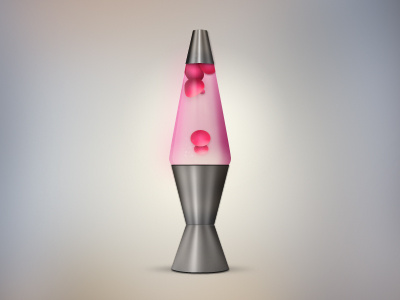 Lava Lamp glass icon lava lamp light metal