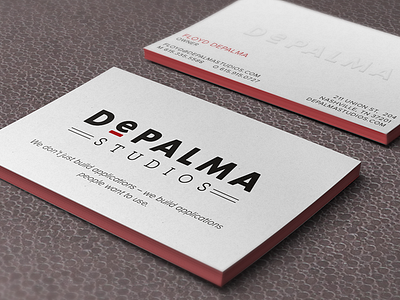 Letterpress Business Cards branding business card letterpress logo