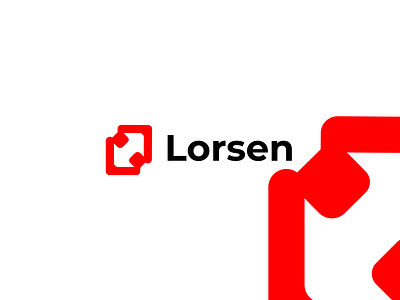 Lorsen modern logo| arrow icon| icon design abstract arrow mark business logo creative design graphic design graphic designer icon design letter mark logo logo design logo designer logo maker logo mark logofolio minimal modern unique unique logo