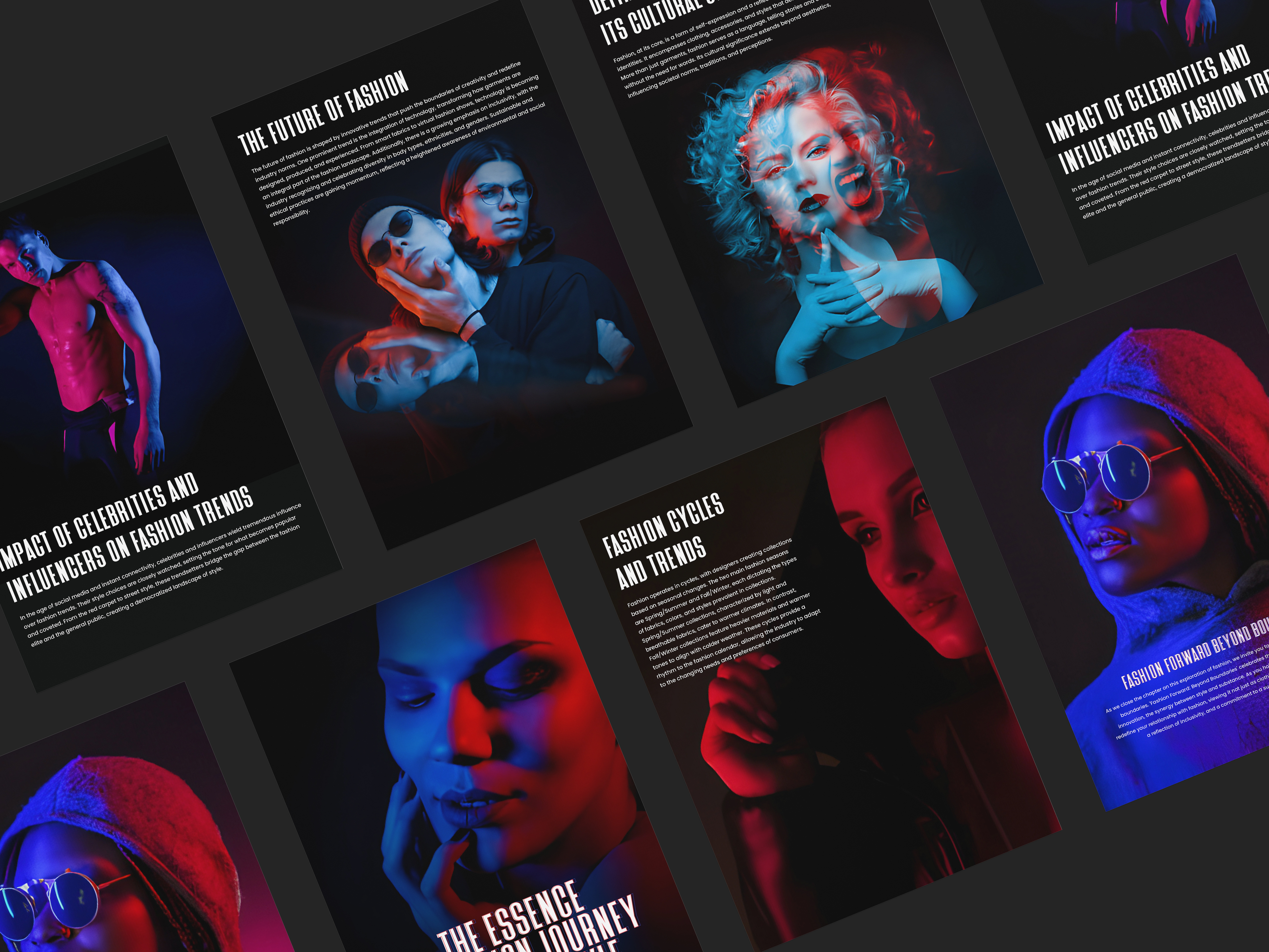 Fashion Booklet Design booklet bookletdesign branding design graphic design portfolio posterdesign print design