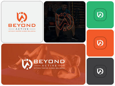 Fitness Brand Logo brand logo branding business logo company logo creative logo design fitness fitness brand fitness brand logo fitness icon fitness logo graphic design gym gym brand logo gymnastic gymnastic brand logo logo design professional logo