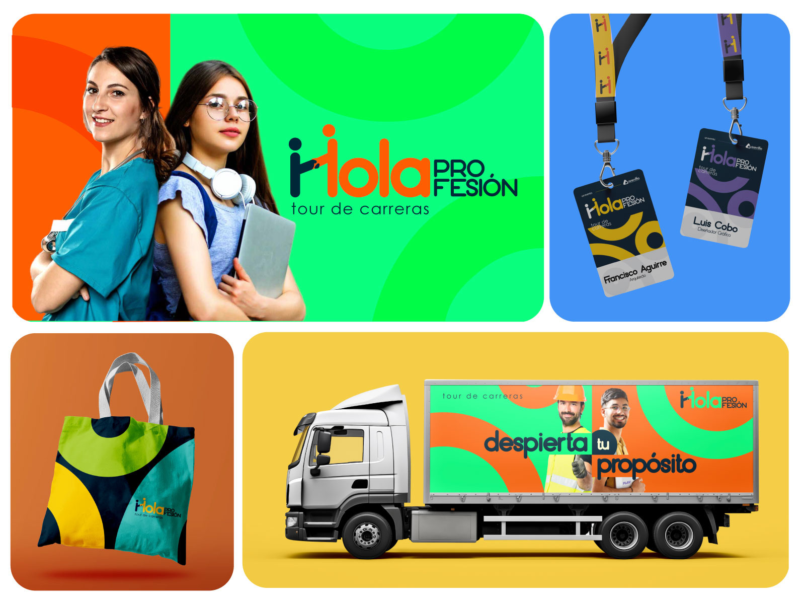 Hola Profesión (Brand DESIGN) brad design branding graphic design logo vestor