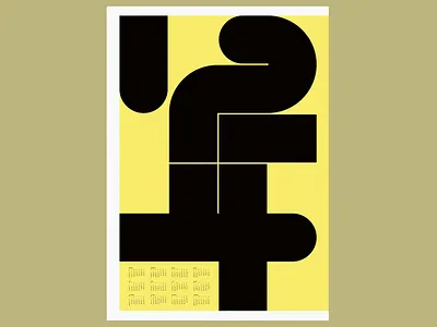 Calendar Composition Poster Design abstract design bold typography calendar calendar design crative clarity creative creativity design geometric typographyy high contrast miimalism minimalistic style modern modern aesthetics modern poster poster design shape play typographic art visual balance yellow black